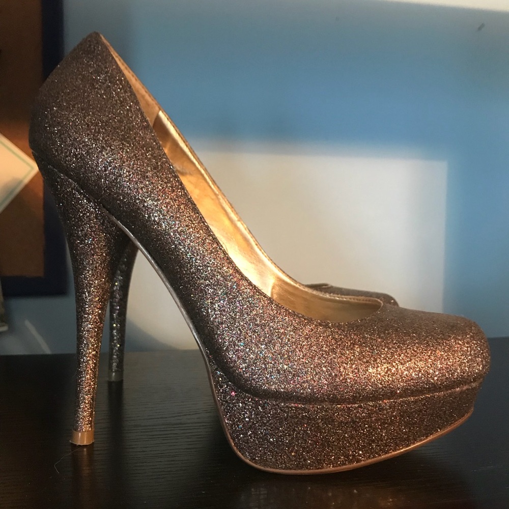 Steve Madden Glitter Heels